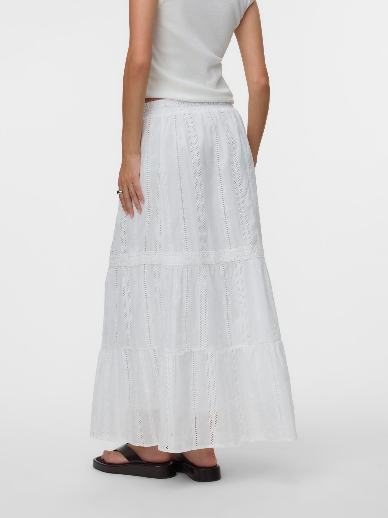 VMBELL COTTON MAXI SKIRT